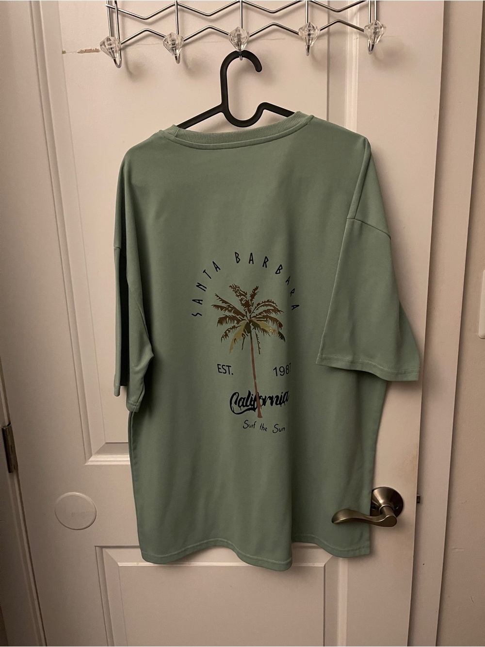 Men's Sage Green Short Sleeve Crewneck Tee